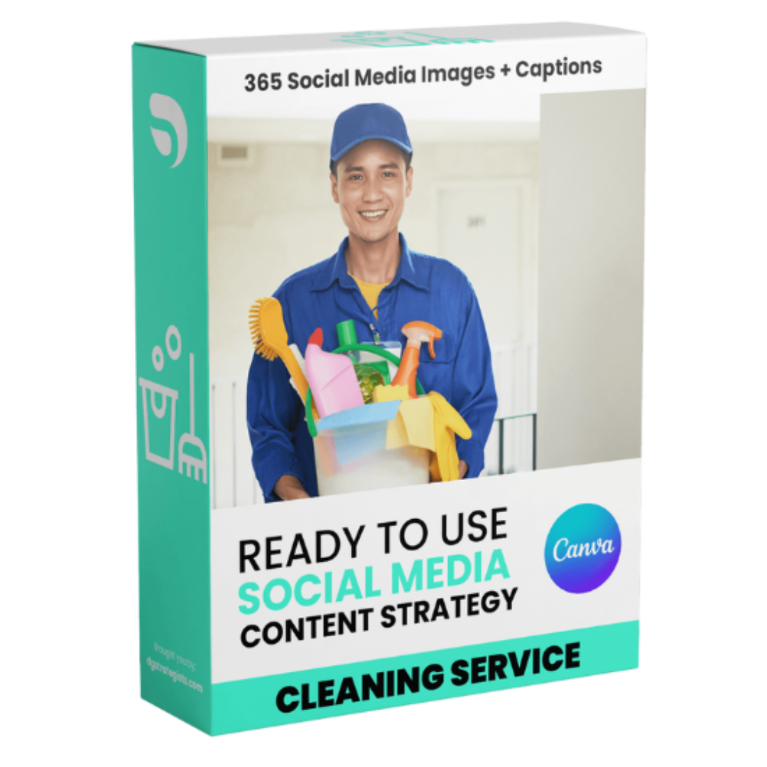 Cleaning - 365 Days Social Media Posting Content