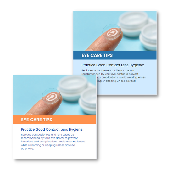 templates for facebook posts eye clinic sample edit