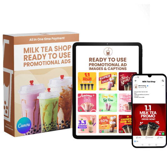 Milk Tea Shop - Promotional Ads Strategy
