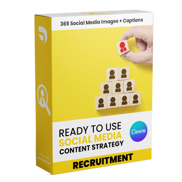 Recruitment - 365 Days Social Media Posting Content