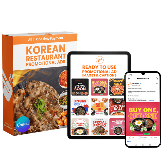 Korean Restaurant - Promotional Ads Strategy