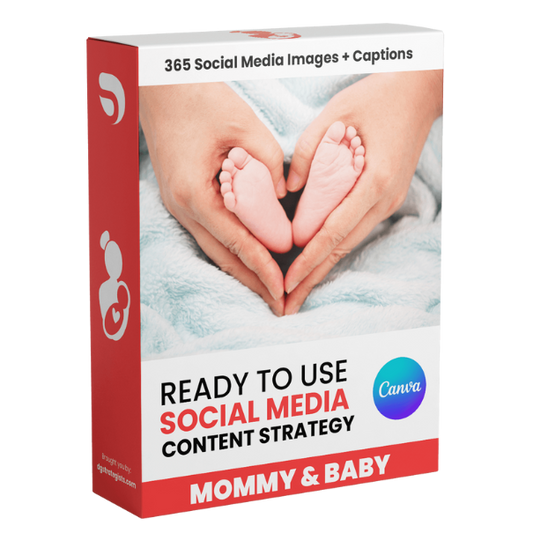 Mommy and Baby - 365 Days Social Media Content Strategy