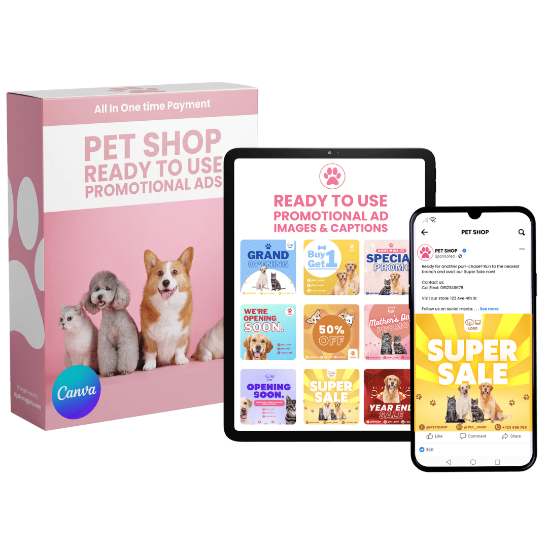 Pet Shop - Social Media Sponsored Ads / Promotional Content