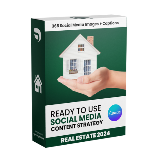 Real Estate 2024 - 365 Days Social Media Content Strategy