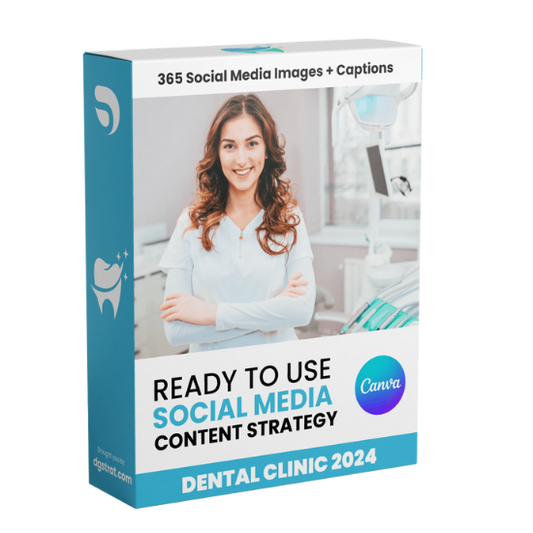 Dental Clinic 2024 - 365 Days Social Media Content Strategy