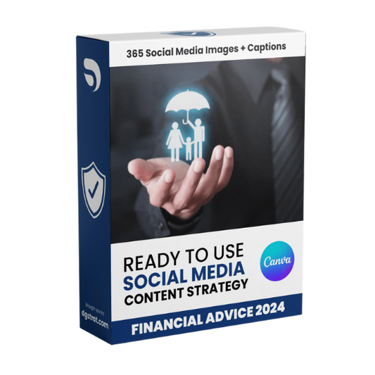 Financial Advice 2024 - 365 Days Social Media Content Strategy