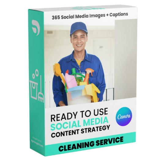 Cleaning - 365 Days Social Media Posting Content