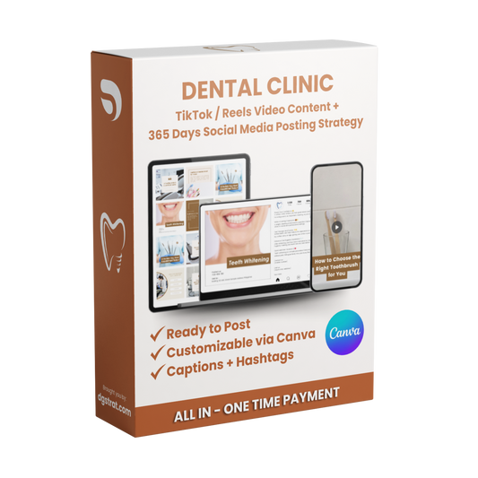 Dental v3 - Ready to Post and Customize Social Media Images and Videos