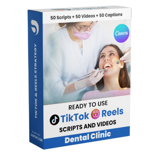 Dental Clinic - TikTok and Reels Video Content Posting