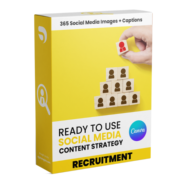 Recruitment - 365 Days Social Media Content Strategy