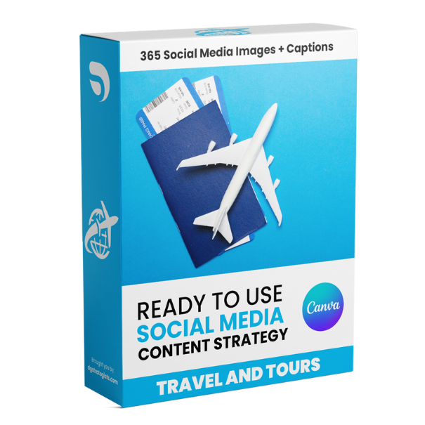 Travel & Tours - 365 Days Social Media Content Strategy